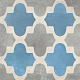 Керамогранит Atlas Concorde Venti Boost Blue Carpet 3 Matte 20x20 A3OT