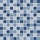 Декор Kerama Marazzi KMD2MSM008MN Темари мозаичный микс синий матовый 29.8x29.8