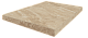 Ступень угловая левая ColiseumGres Portofino Beige 33x90