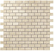 Мозаика Atlas Concorde Marvel Stone Cream Prestige Mosaico Lappato Burattato 29.8x29.8 AS32