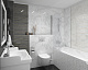 Мозаика (MM34038) Laparet Olimpus мозаичный чёрный 25x25 глянцевый