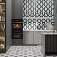 Керамогранит Kerama Marazzi Агуста белый натуральный из 36 частей 30.1x30.1 21058
