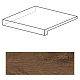 Ступень угловая левая Axi Dark Oak Scalino Angolare Sx ANL7 22.5x22.5