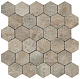 Декор Atlas Concorde Aix Cendre Tumbled Honeycomb 30x31 A0UC