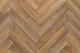 Кварцвиниловая плитка Aqua Floor Parquet Glue AF2518PG 610x122 Дуб Темный замковый кварц винил напольный