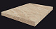 Ступень угловая левая ColiseumGres Portofino Beige 33x45 матовая