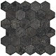 Декор Atlas Concorde Aix Fumee Tumbled Honeycomb 30x31 A0UD
