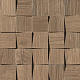 Мозаика Atlas Concorde Axi Brown Chestnut Mosaico 3D 35x35 AMV8