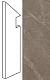 Ступень левая Marvel Gris Supreme Battiscopa Sag.Sx AFB0 7.2x30