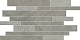Мозаика Керама Марацци SBM010\SG458420 Ламелла серый мозаичный 25х50.2