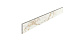 Плинтус ColiseumGres Pompei White 7,2x90
