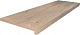 Ступень Kerama Marazzi DL501500R20\GLF клеёная тип L Про Вуд беж тёмный 34x119,5