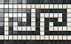 Мозаика Atlas Concorde Marvel Pro Noir/Cremo Greca Mosaico 18.5x30 ADRJ