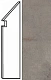 Ступень правая Boost Grey Battiscopa Sag.Dx AMI1 7.2x30
