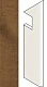 Ступень правая Heartwood Brandy Battiscopa Sag.Dx AMAX 7.2x30