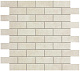 Мозаика Atlas Concorde Boost White Minibrick 30.5x30.5 9BMW