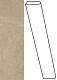 Плинтус Marvel Elegant Sable Battiscopa Lapp. AFA9 7.2x60