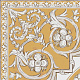 Декор Kerama Marazzi Алмаш угол жёлтый 30x30 HGD\B509\SG9174