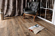 Кварцвиниловая плитка Aqua Floor Nano AF3217N 1221x180 Дуб Темный замковый кварц винил напольный