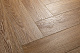 Кварцвиниловая плитка Aqua Floor Parquet Glue AF2518PG 610x122 Дуб Темный замковый кварц винил напольный